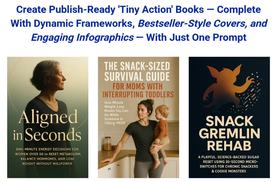 327 Prompts for Tiny Action Books