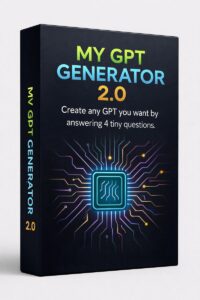 (PLR) My GPT Generator 2.0 (Premium GPT)