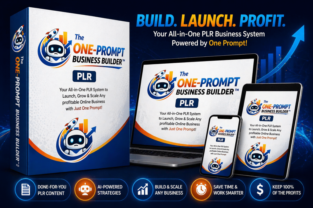 The One-Prompt Business Builder PLR