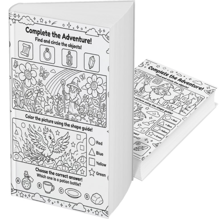 Wizmo's Mega Kids Activity Pack