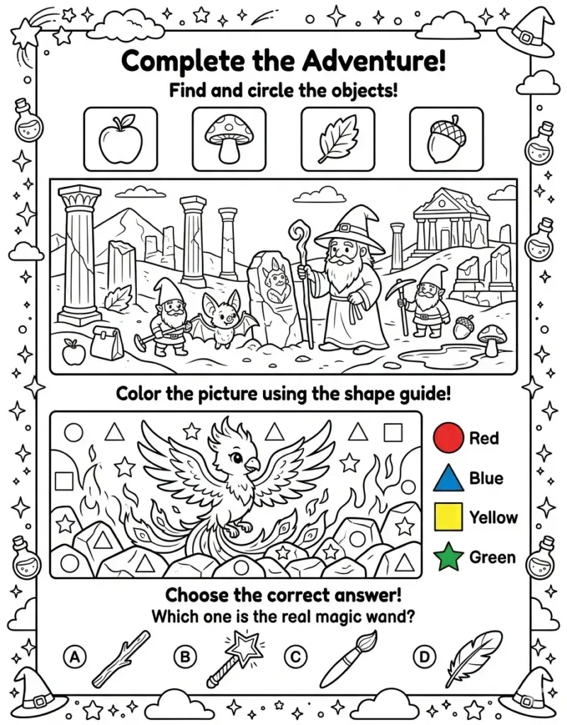 Wizmo's Mega Kids Activity Pack