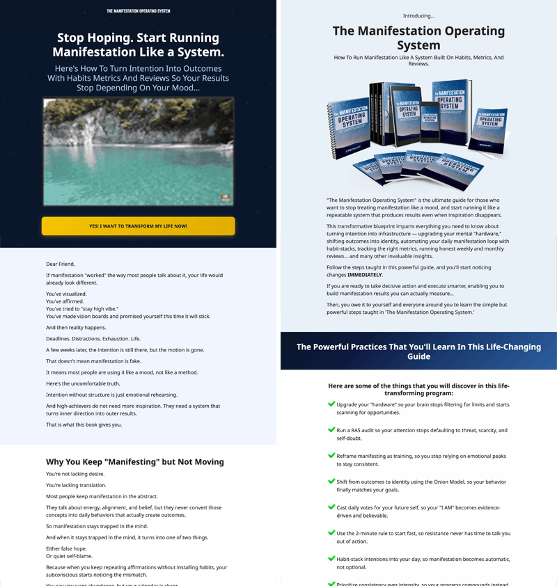 (PLR) The Manifestation Operating System