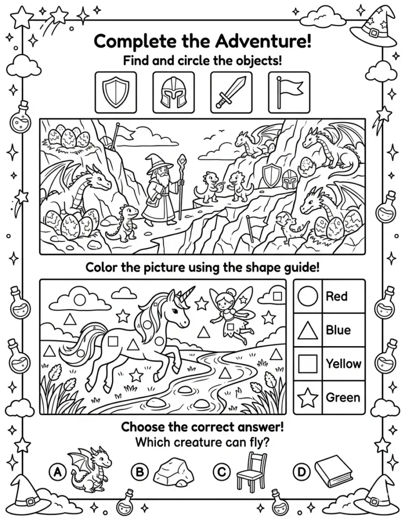 Wizmo's Mega Kids Activity Pack