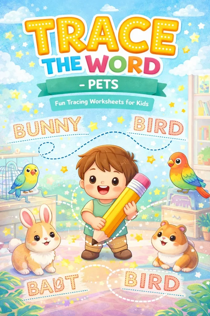 Trace The Word Prompt Pack