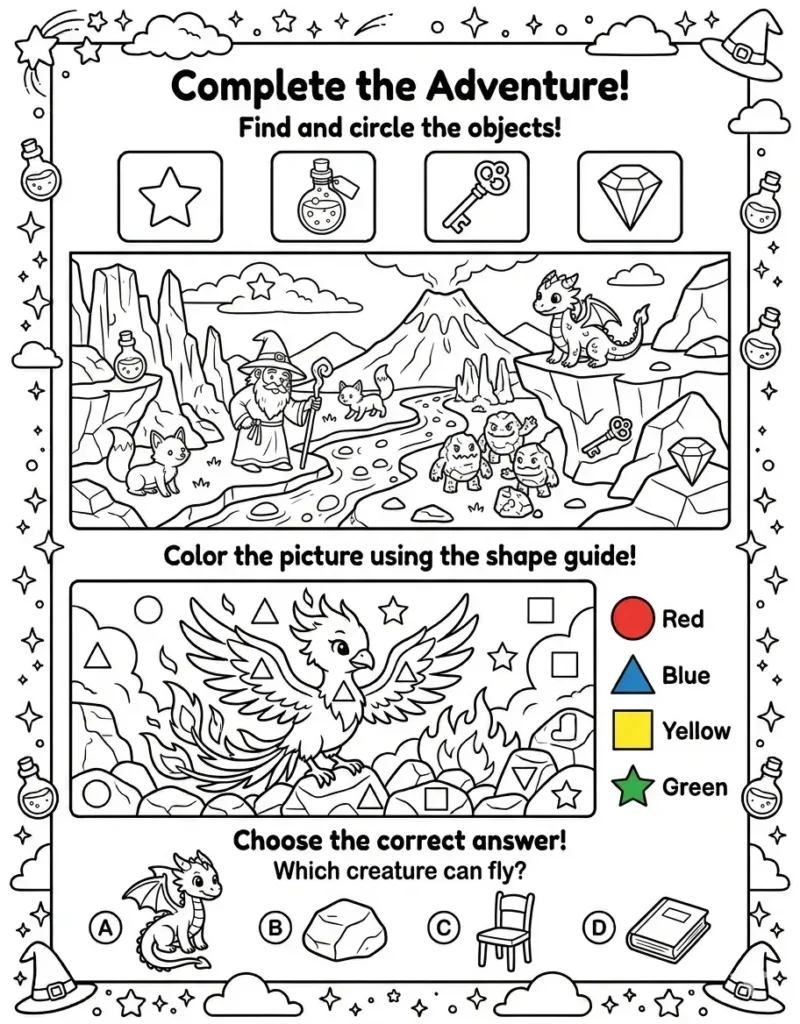 Wizmo's Mega Kids Activity Pack