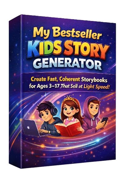 (PLR) My Bestseller Kids Story Generator - Social Skills Edition