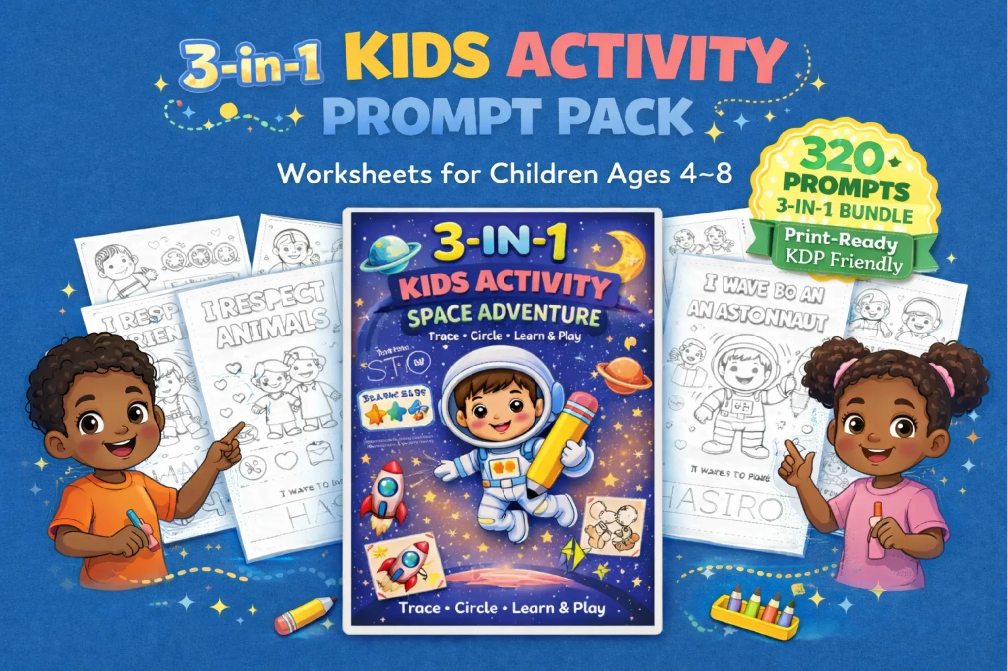 3-in-1 Kids Activity Prompt Pack