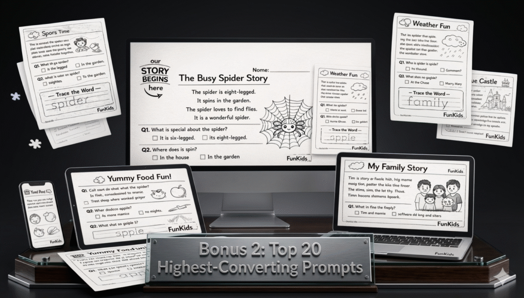 Little Reader Prompt Vault - PLR