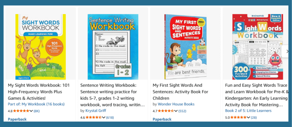 Trace The Word Prompt Pack