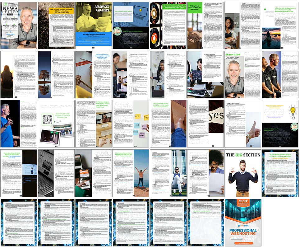 The Internet Marketing Newsletter Monthly PLR