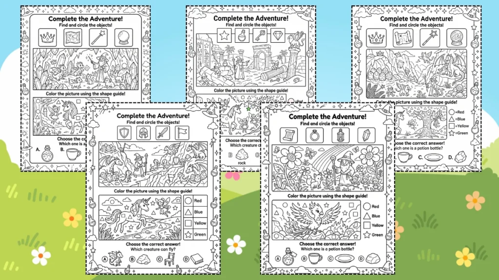 Wizmo's Mega Kids Activity Pack