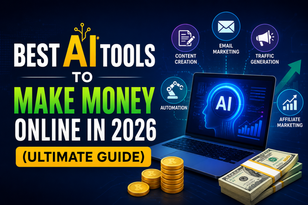 Best AI Tools to Make Money Online in 2026 (Ultimate Guide)