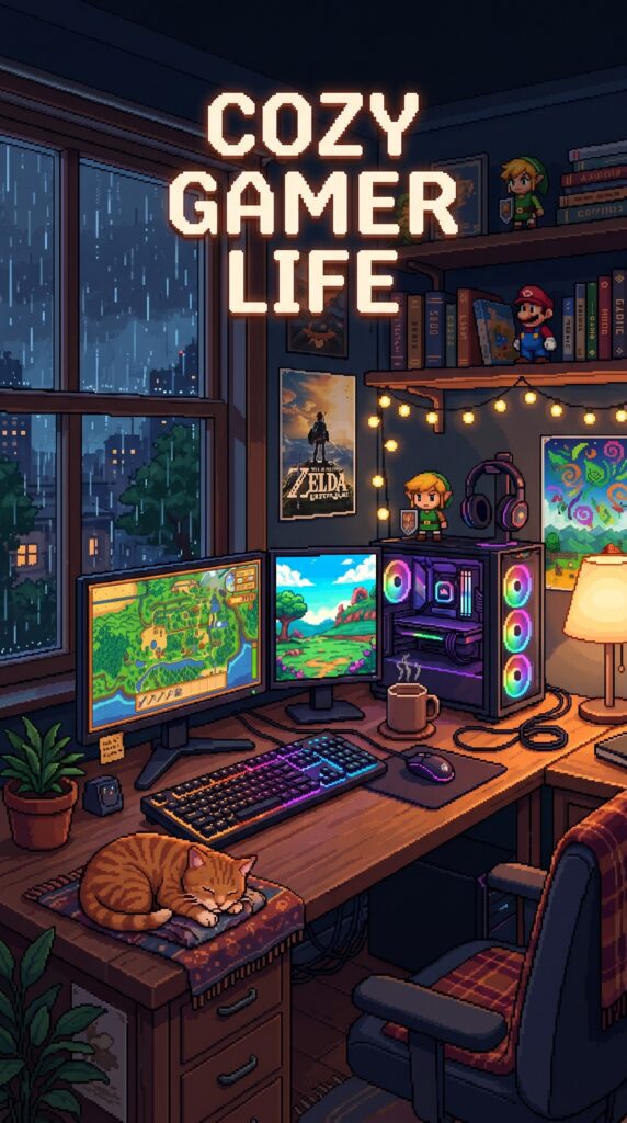 Cozy Pixel Escape PLR