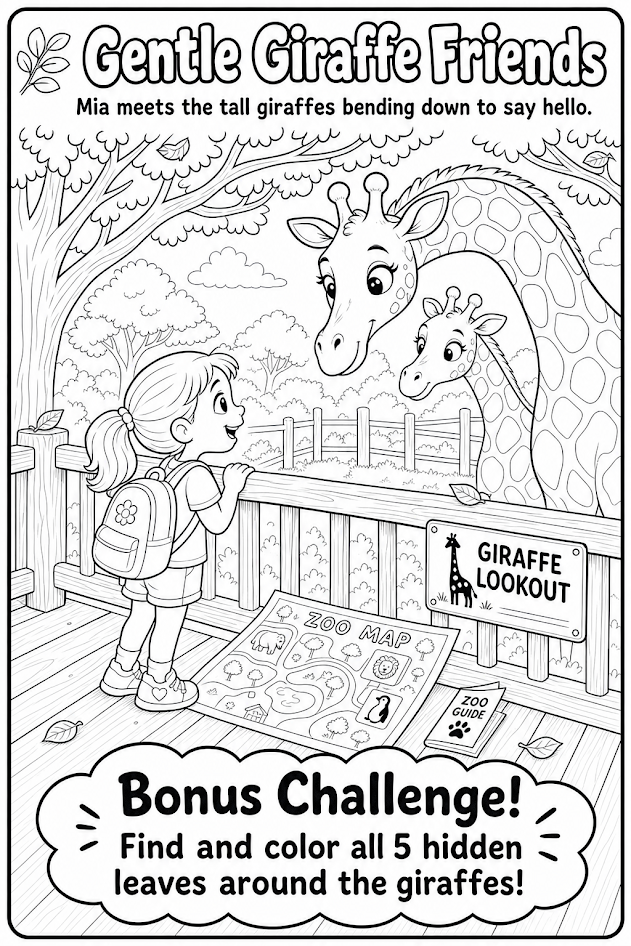 343 Prompts for Interactive Story-Based Coloring Pages