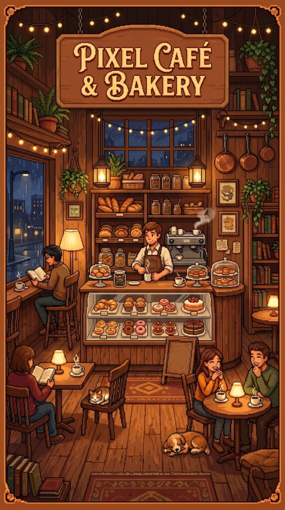 Cozy Pixel Escape PLR