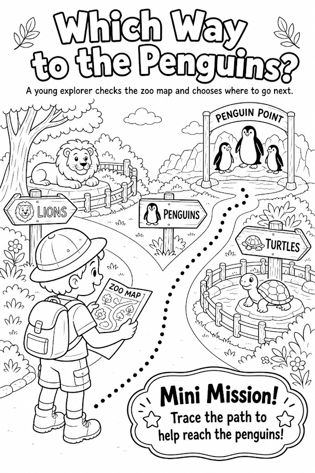 343 Prompts for Interactive Story-Based Coloring Pages
