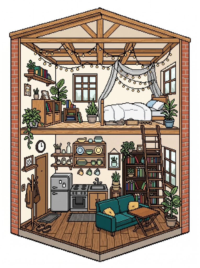 Cozy Pixel Escape PLR