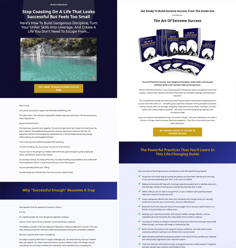 (PLR) The Art Of Extreme Success
