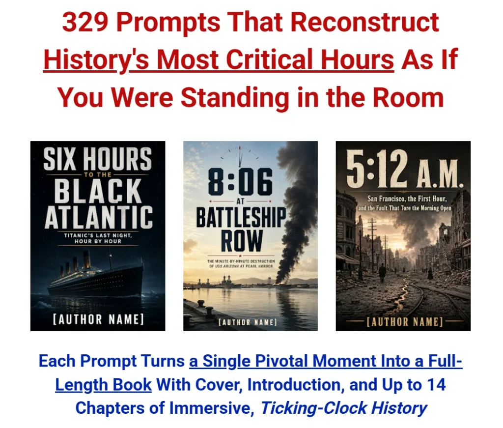 329 Prompts for History's Most Critical Hours