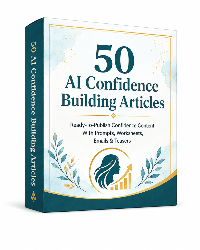 (PLR) 50 AI Confidence Building Articles