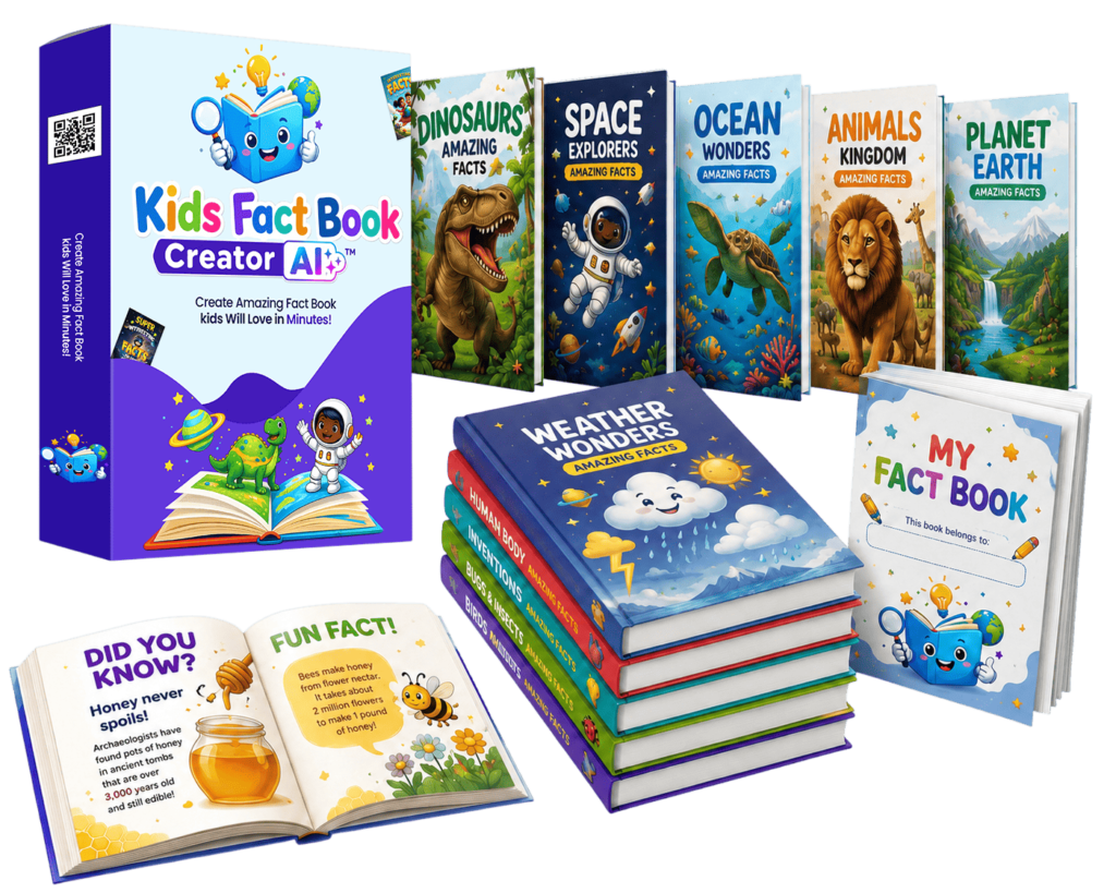 (PLR) Kids Fact Book Creator AI