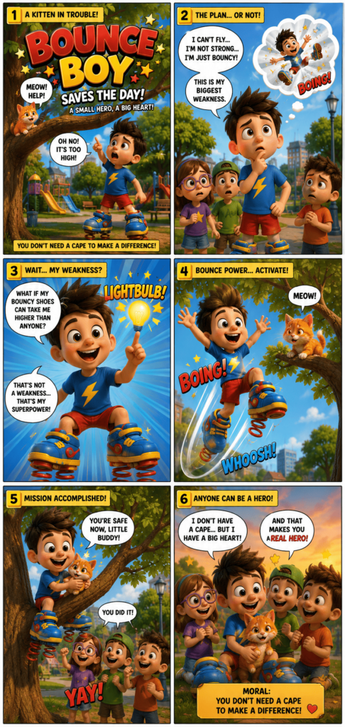 (PLR) Kiddie Comic GPT Builder