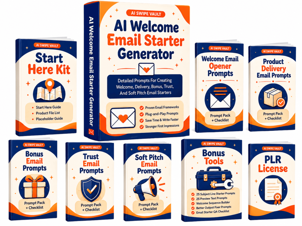 (PLR) AI Welcome Email Starter Generator