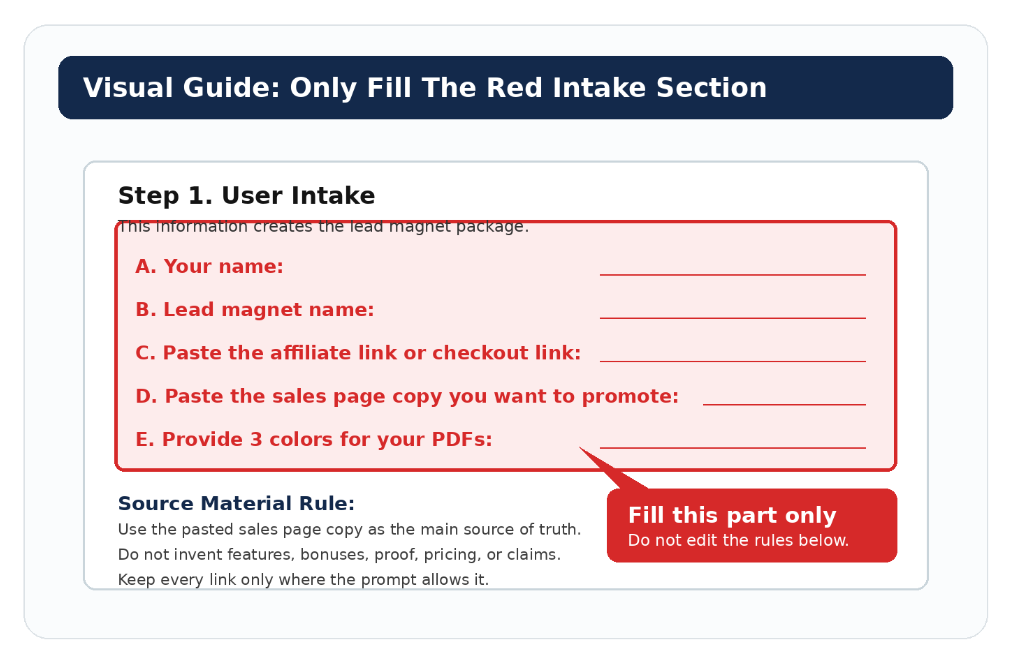 (PLR) My AI Lead Magnet Generator | Super Prompt