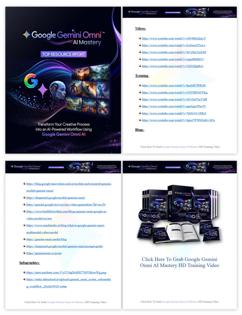 (PLR) Google Gemini Omni AI Mastery