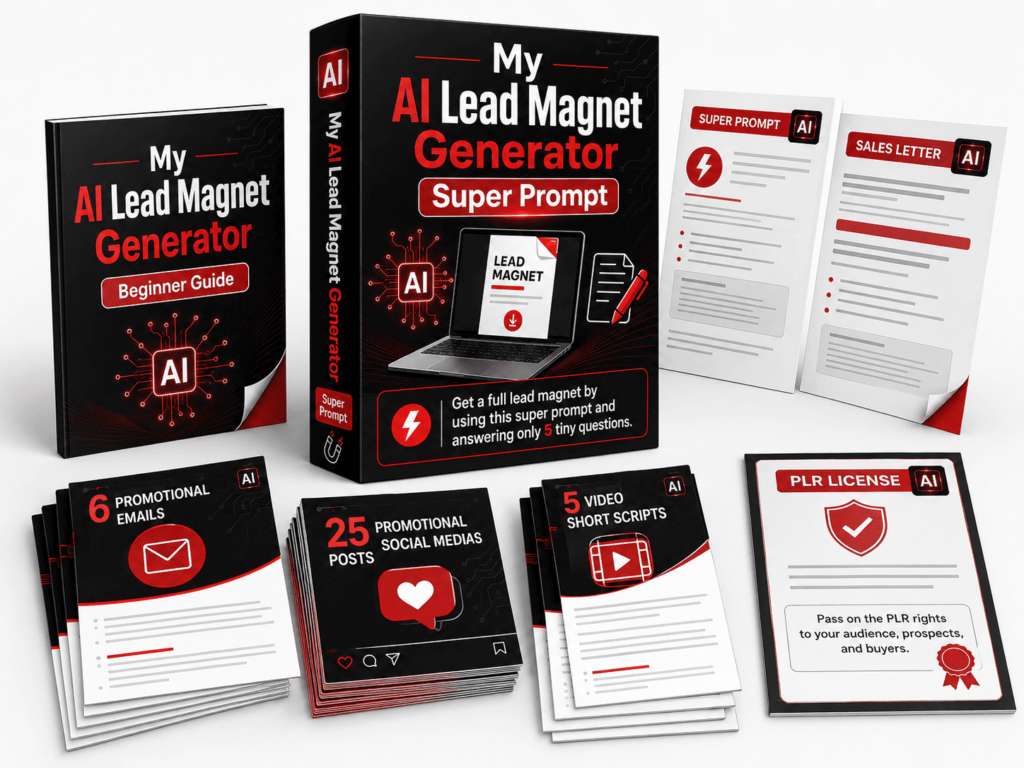 (PLR) My AI Lead Magnet Generator | Super Prompt