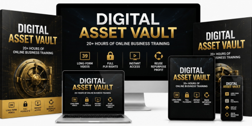 Digital Asset Vault PLR Bundle