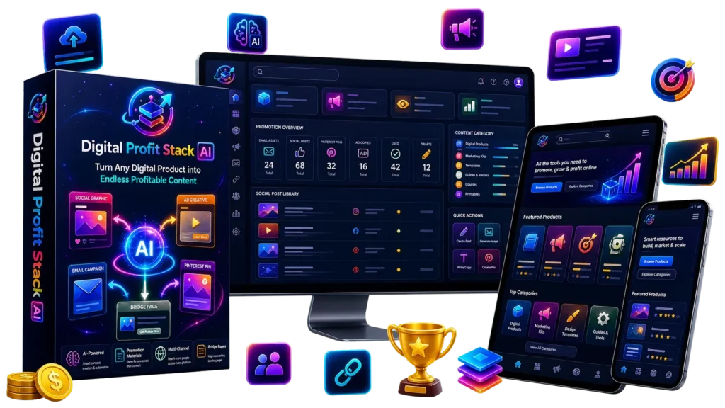 Digital Profit Stack AI - Profit Engine for KDP & Digital Offers