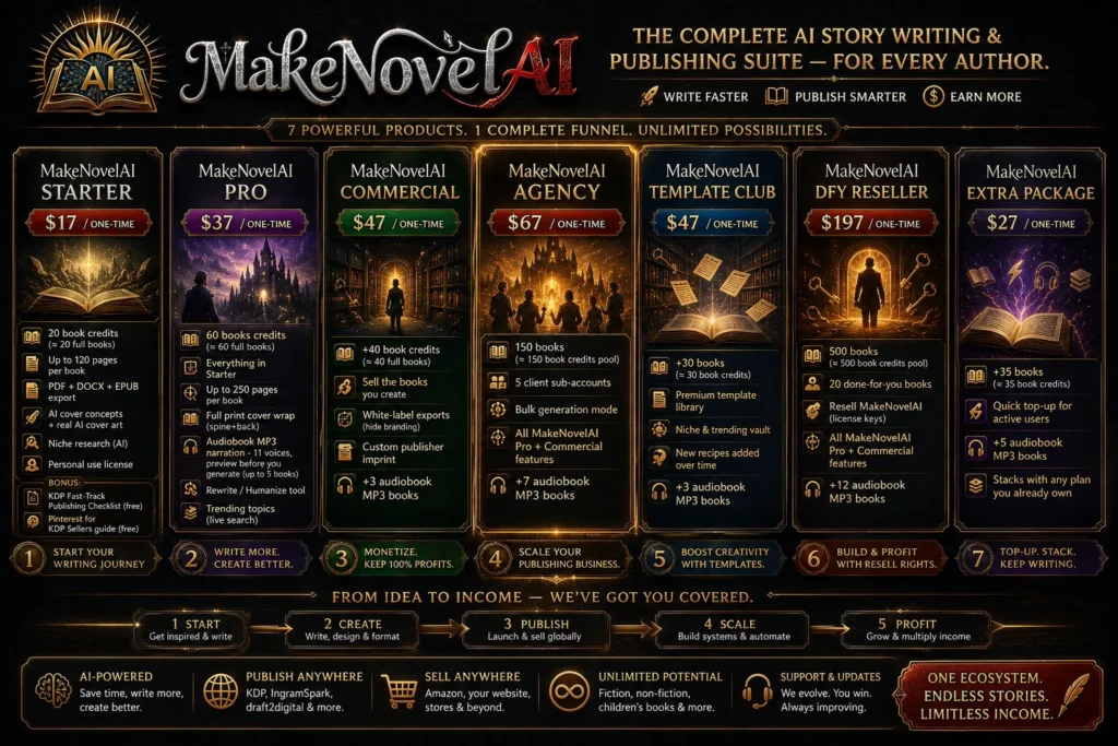 MakeNovelAI: A Book In One Sitting