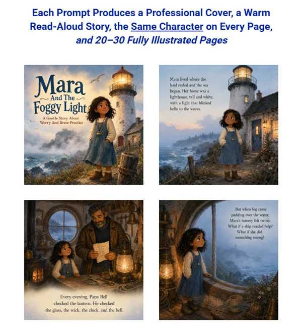 336 Prompts for Illustrated Children's Storybooks