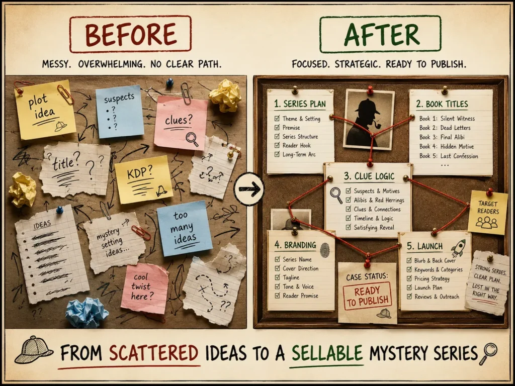 Murder Mystery Puzzle Series Factory GPT