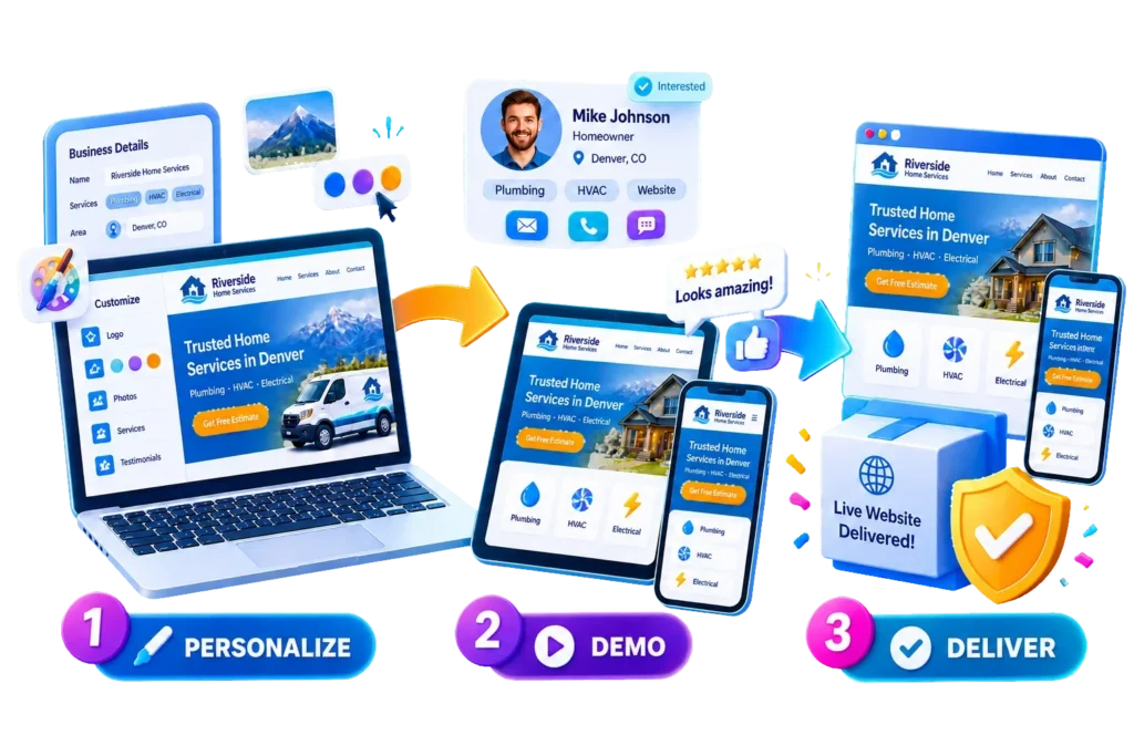 Home Service Agency Studio - DFY Local Website Agency Solution