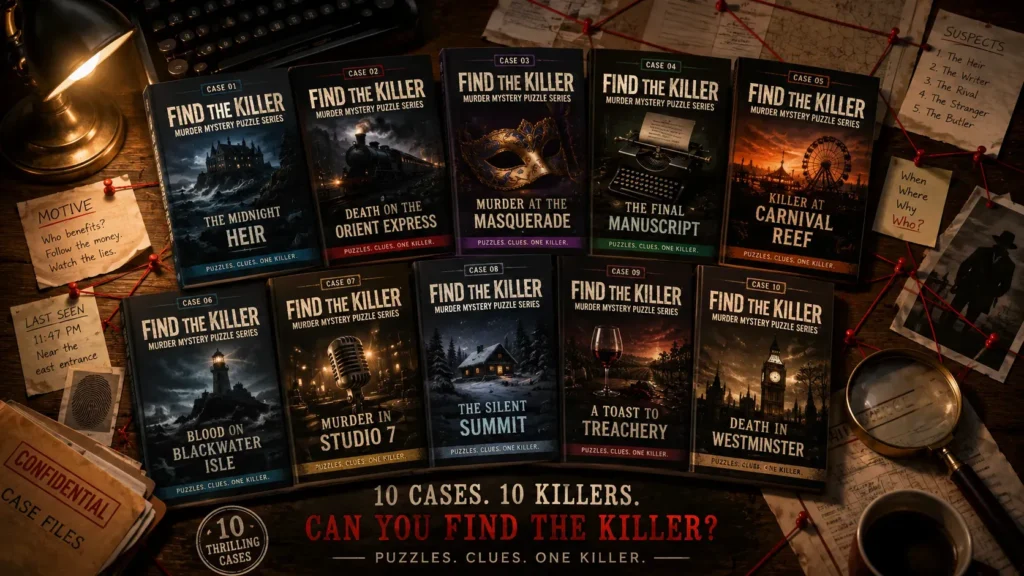 Murder Mystery Puzzle Series Factory GPT