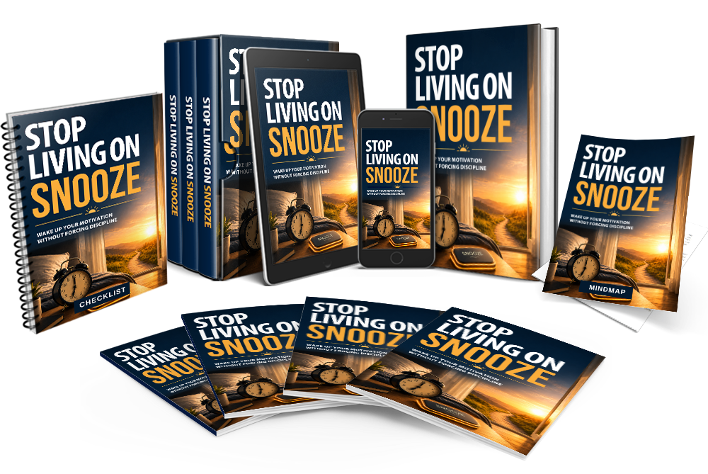 (PLR) Stop Living On Snooze