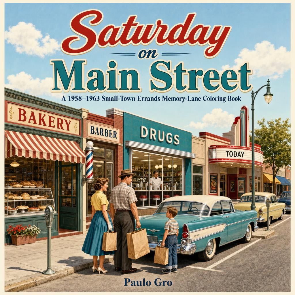 336 Agentic Prompts for Memory Lane Coloring Book Series