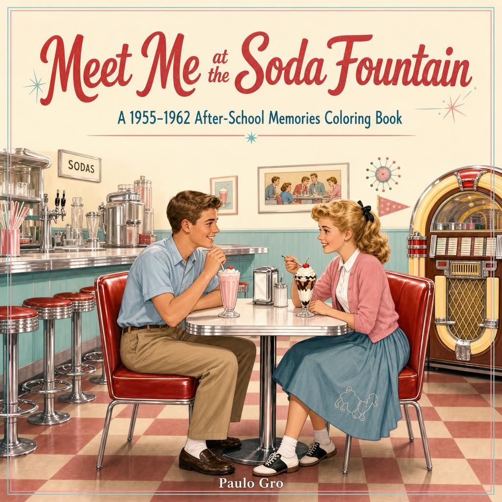 336 Agentic Prompts for Memory Lane Coloring Book Series