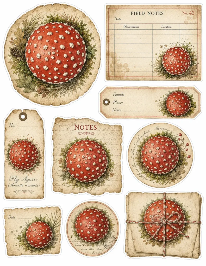 608 Junk Journal Printable Prompts Starter Vault