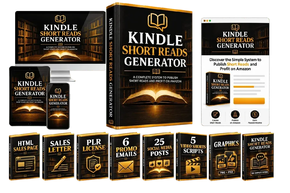 (PLR) My Kindle Short Reads Generator