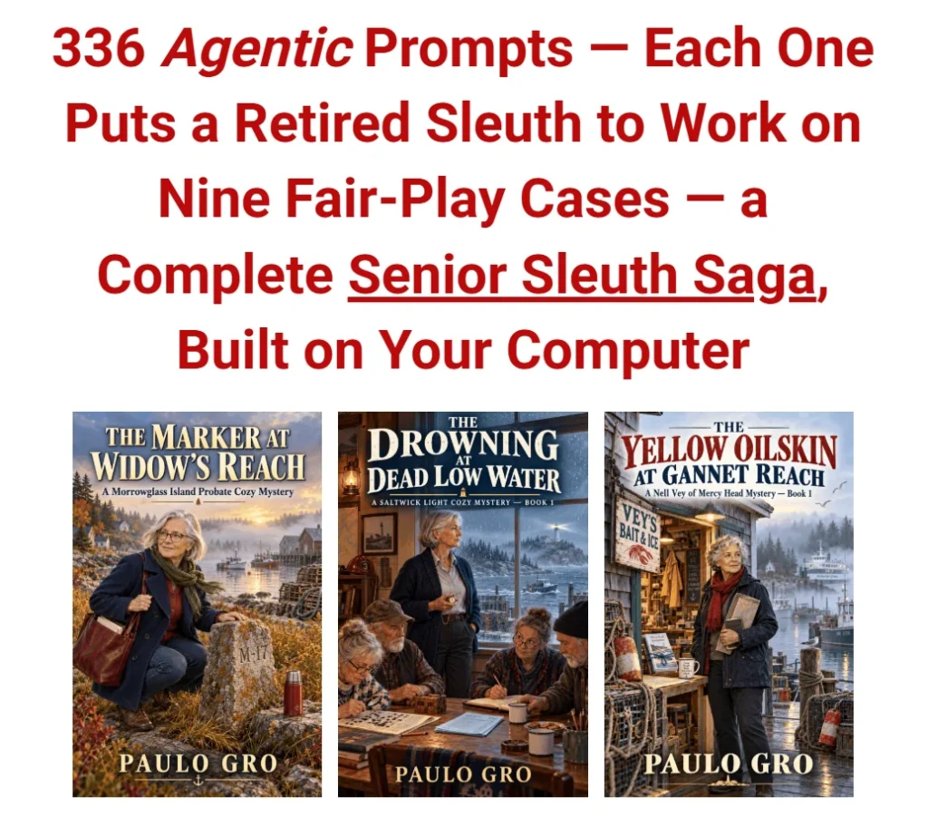 336 Agentic Prompts for Senior Sleuth Sagas